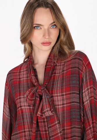 Chemisier DreiMaster Vintage en rouge