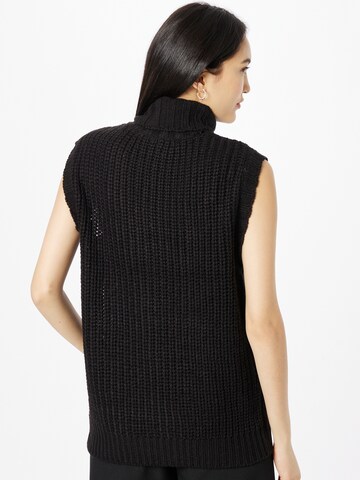 VILA Sweter 'Norila' w kolorze czarny