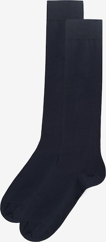 IUMAN Socken in Blau: Vorderseite