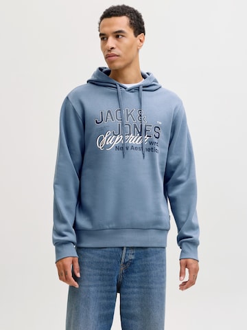 Felpa di JACK & JONES in blu: frontale