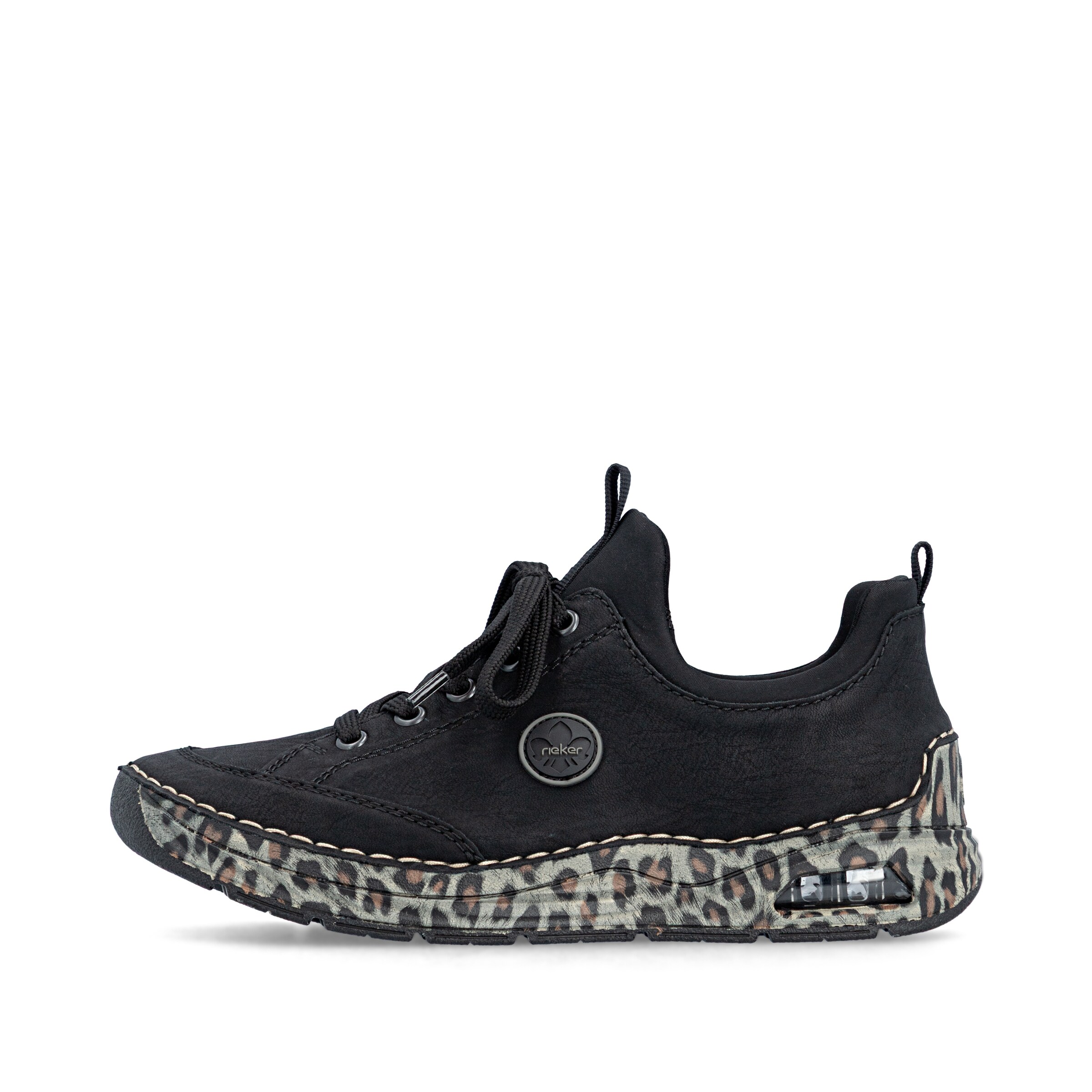 Baskets basses Rieker en noir