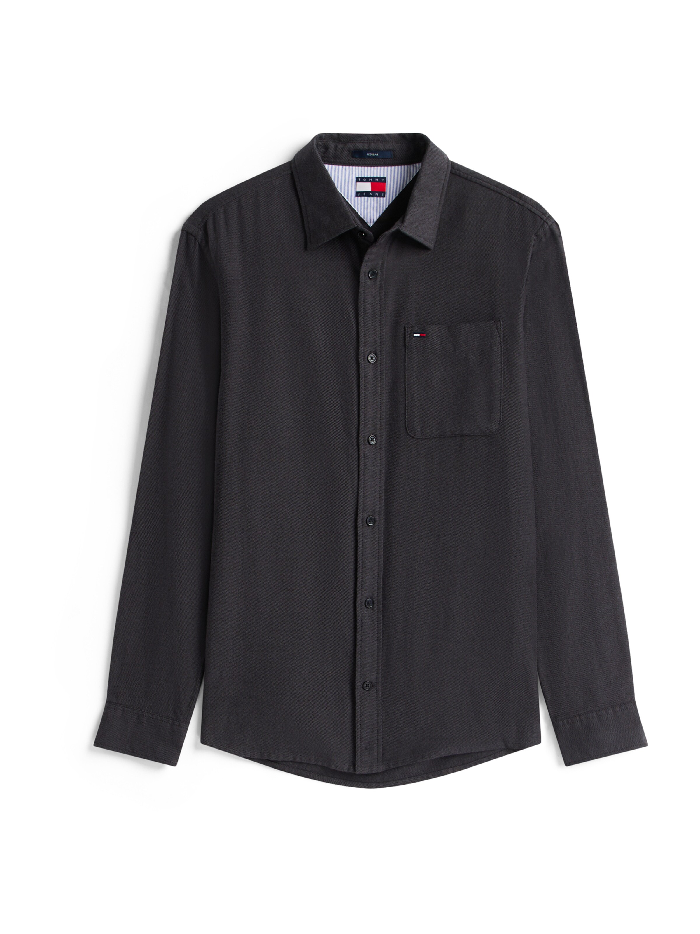 melns Tommy Jeans Krekls: no priekšpuses