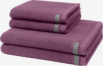 ROSS Towel 'Smart' in Purple: front