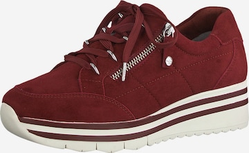 Tamaris Pure Relax Sneakers in Red: front