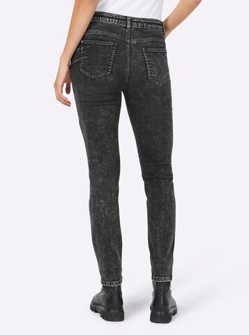 heine - Slimfit Vaquero en negro