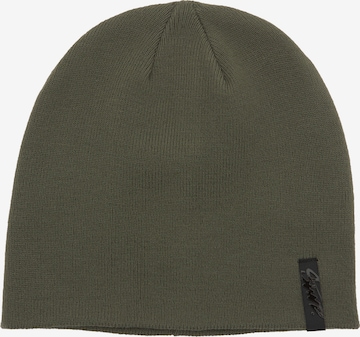 Pull&Bear Čepice 'STWD' – zelená: přední strana