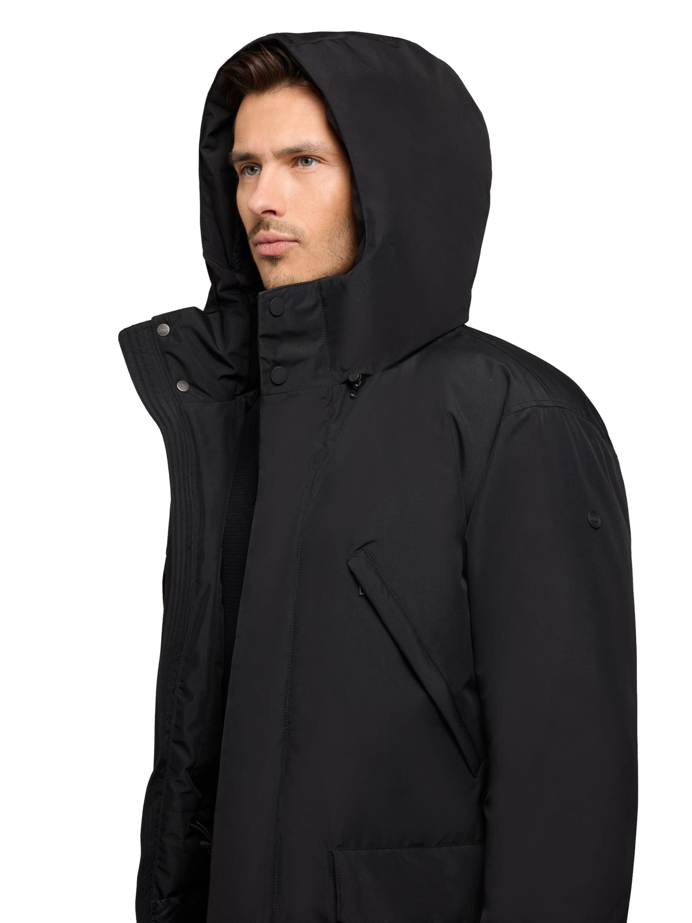 khujo Winterparka 'Figaro'‌‌ in Schwarz