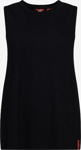 Superdry Sports Top 'Ranchero' in Black: front