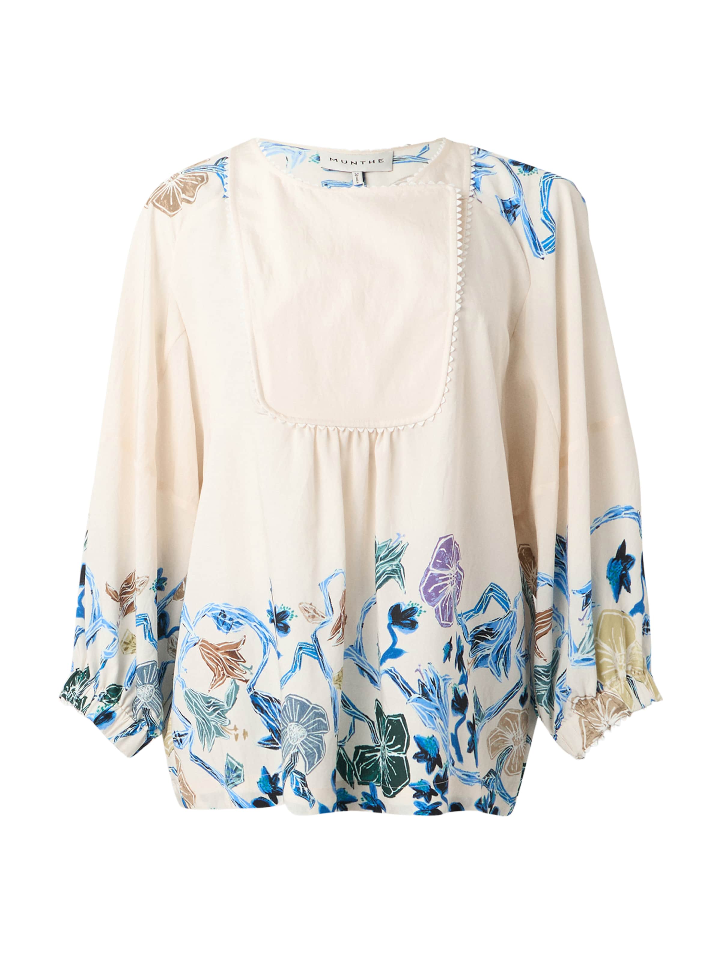 Munthe - Blusa 'NONDA' en blanco: frente