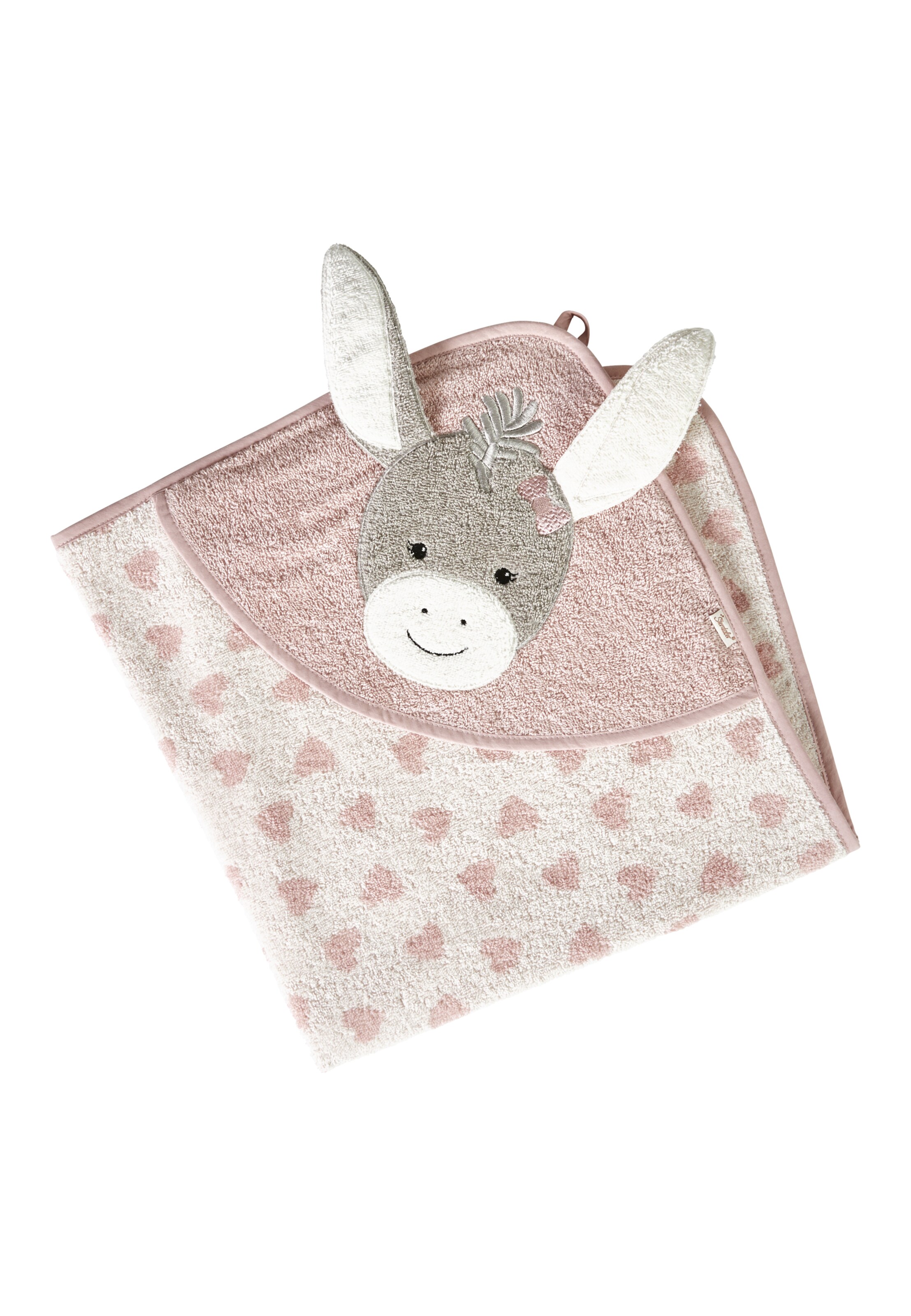 STERNTALER Shower Towel 'Emmi' in Pink: front