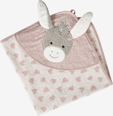 STERNTALER Shower Towel 'Emmi' in Pink: front