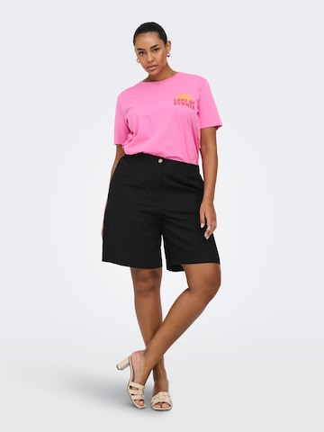 ONLY Carmakoma regular Bukser 'CARGoa' i sort