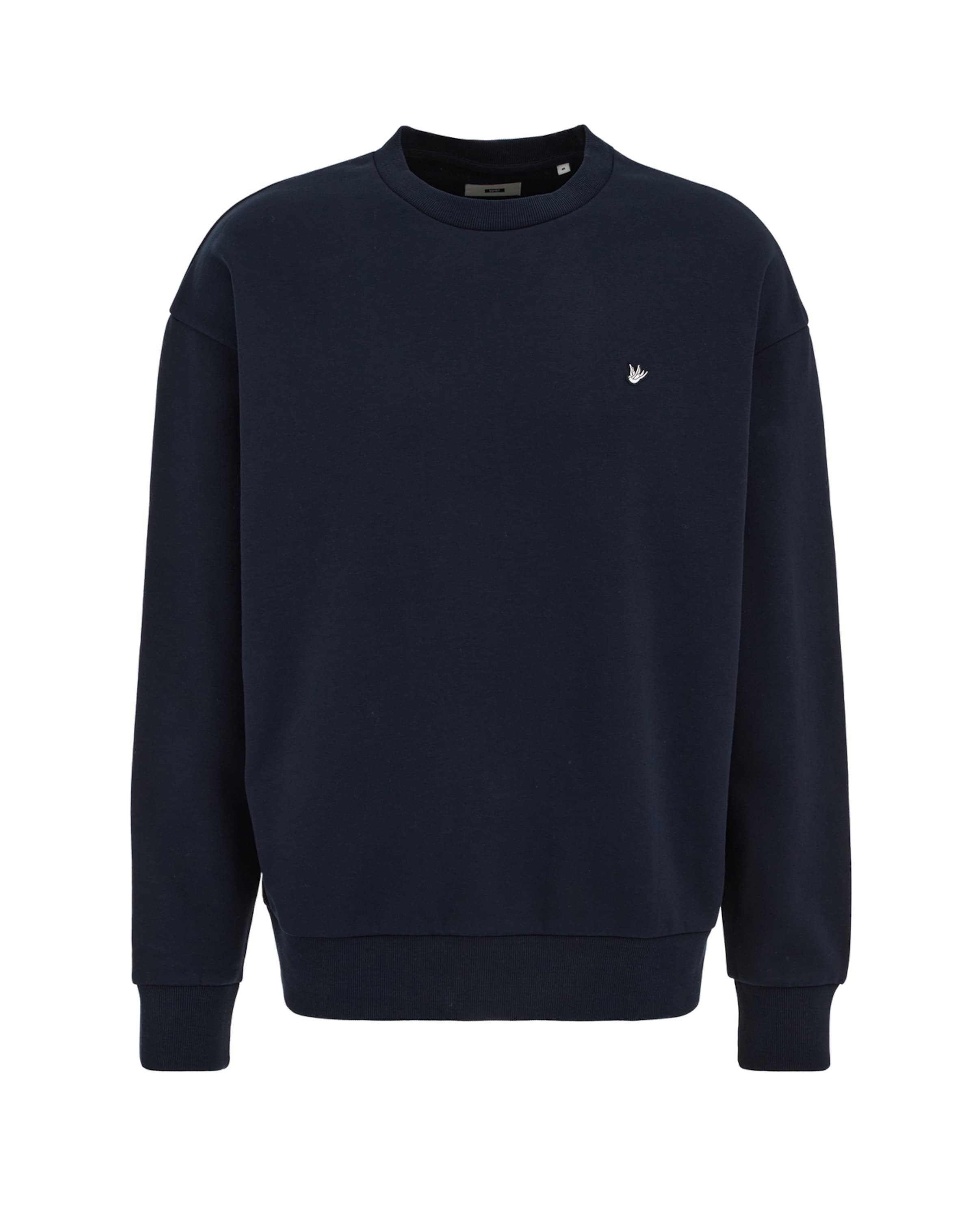 WE Fashion Sweatshirt in Blau: Vorderseite