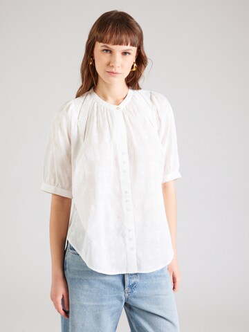 sessun Bluse in Weiß: Vorderseite
