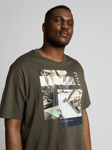 TOM TAILOR Men +Majica - zelena boja