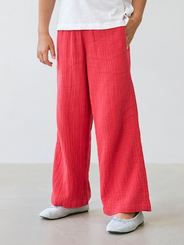 NAME IT Loosefit Broek in Rood: voorkant