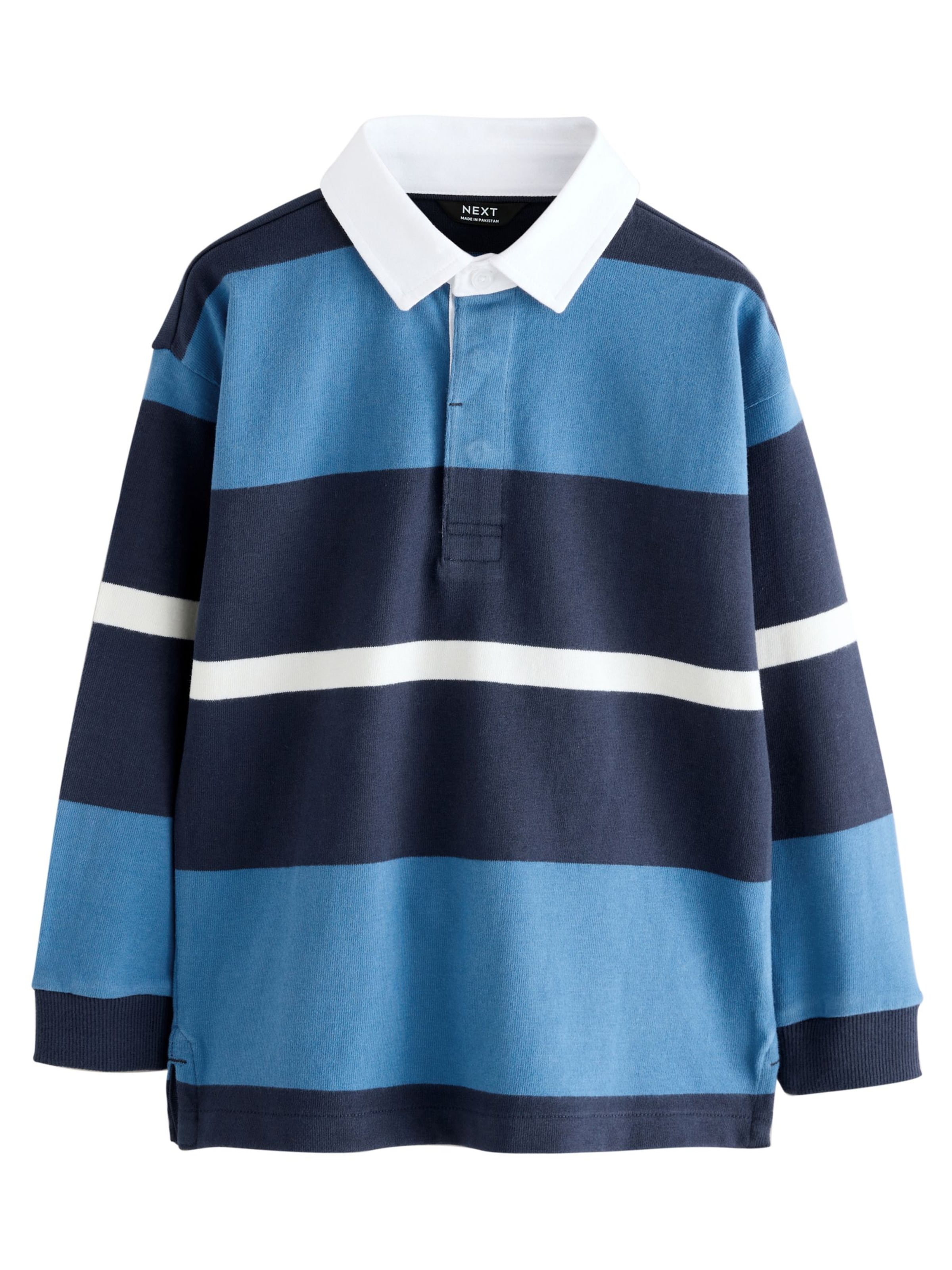 Next - Camiseta en azul: frente