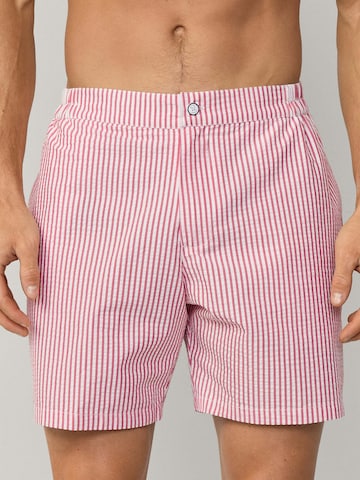 Hackett London Badeshorts in Rot: Vorderseite