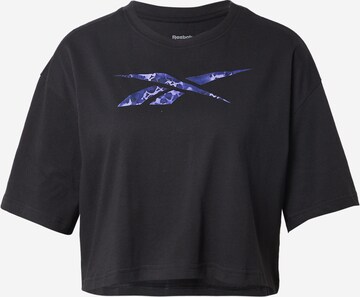 Reebok Funktionsshirt in Schwarz: predná strana