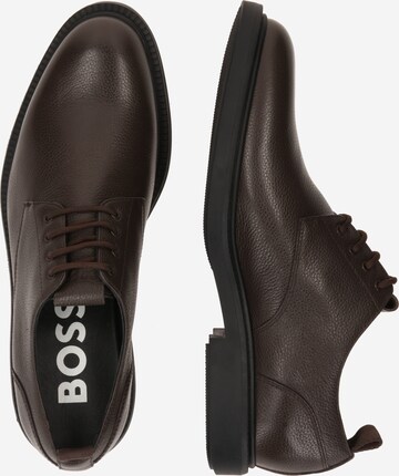 BOSS - Zapatos con cordón 'Larry' en marrón