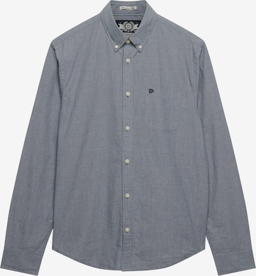 Chemise Superdry & Co en bleu : devant