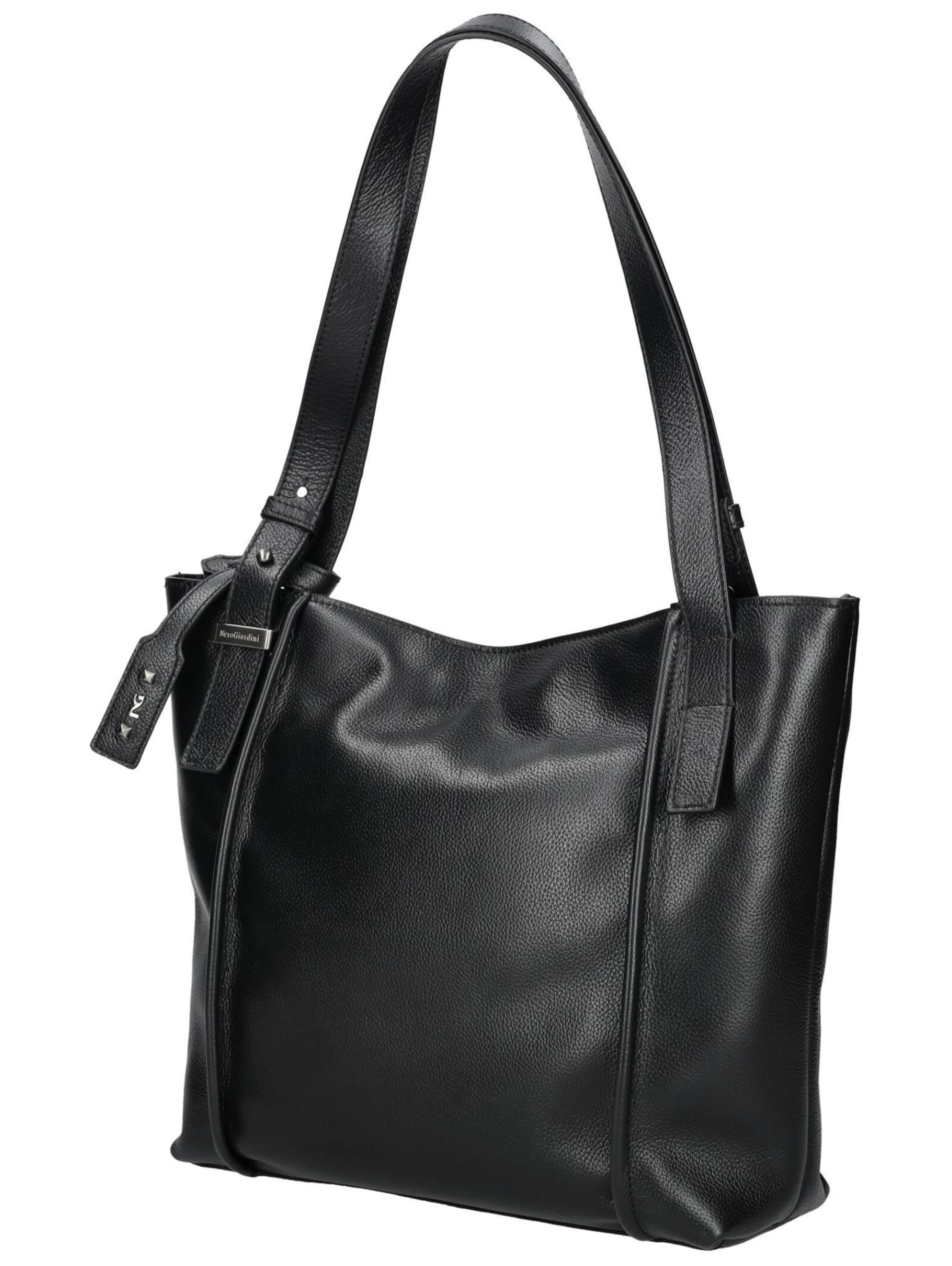 Nero Giardini Shopper in Schwarz