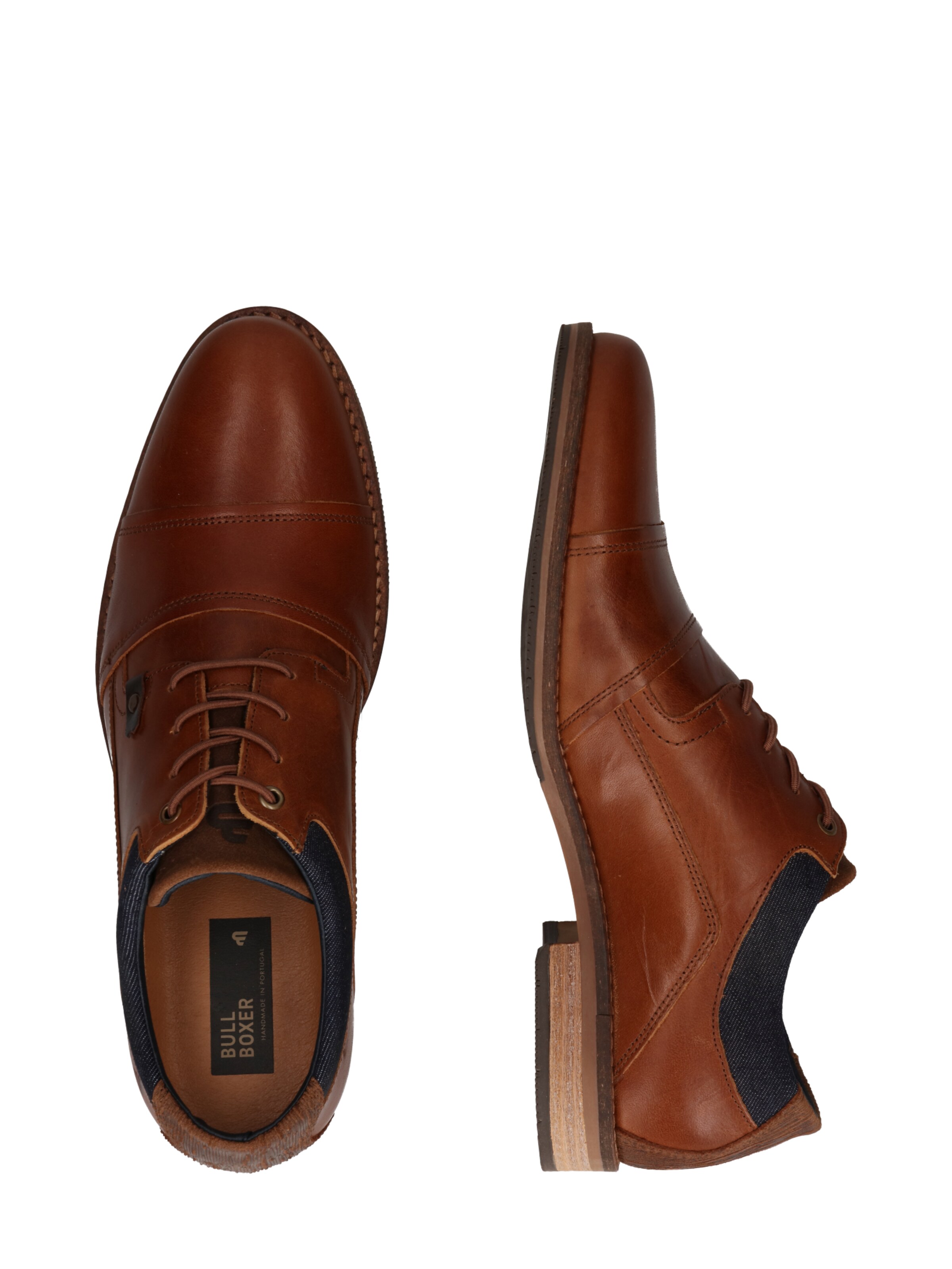 Männer Halbschuhe BULLBOXER Schnürschuh in Braun - PZ29416 Männer Halbschuhe BULLBOXER Schnürschuh in Braun - PZ29416