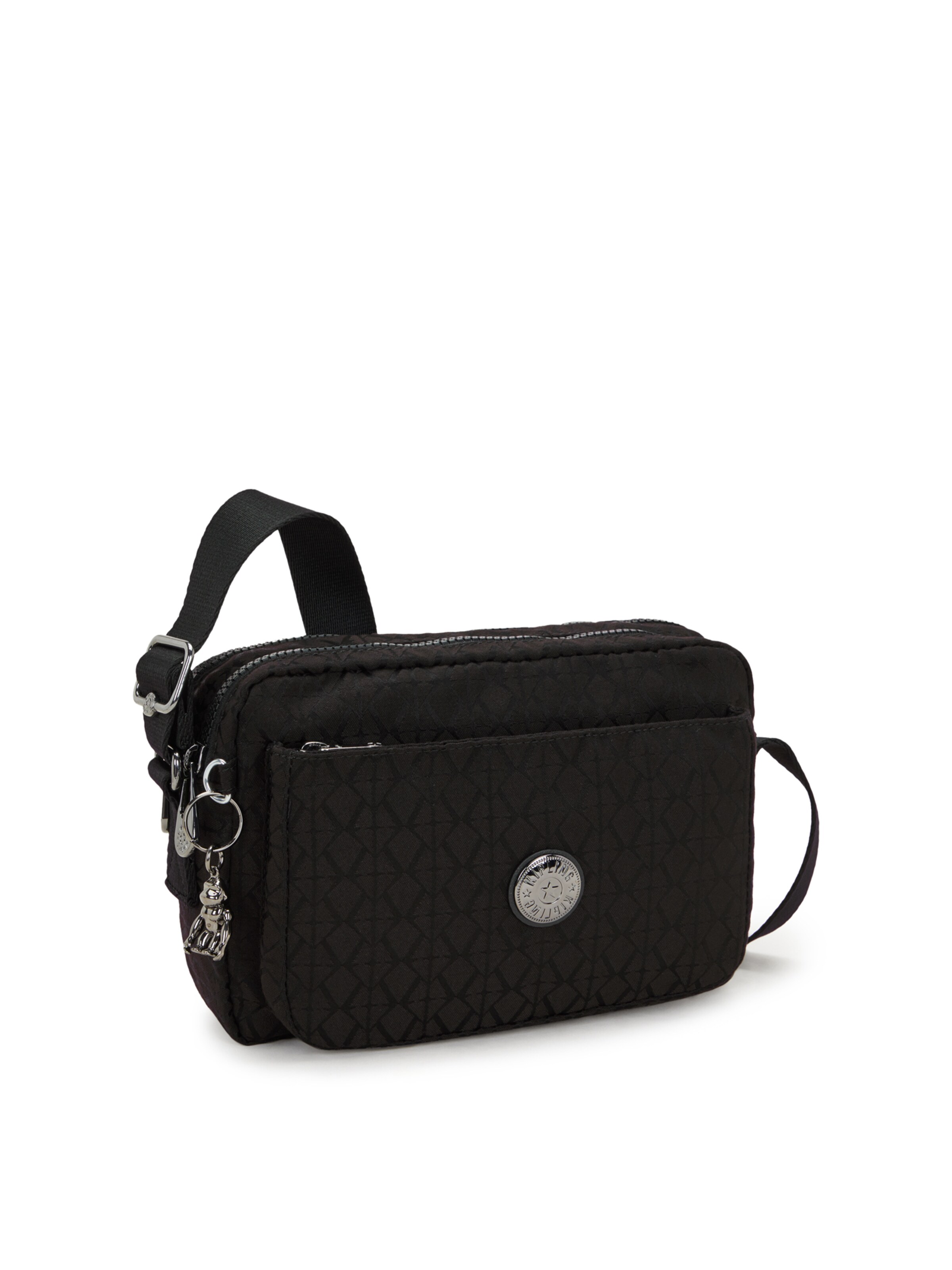 KIPLING Torba za čez ramo 'Abanu' | črna barva