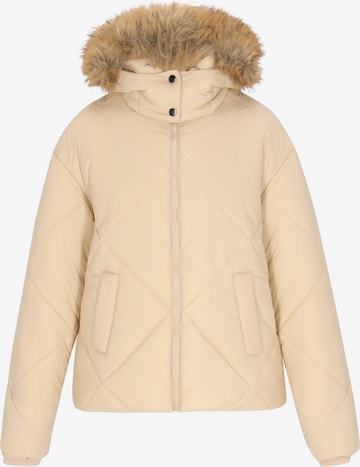 Veste d’hiver Usha en beige : devant