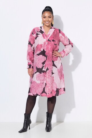 Ulla Popken Dress in Pink: front