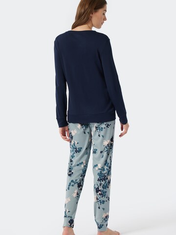 SCHIESSER Pajama in Blue