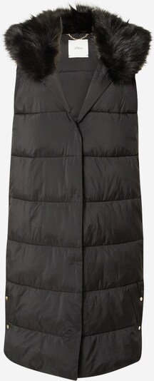 s.Oliver BLACK LABEL Weste en schwarz, Vue avec produit