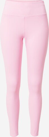 Juicy Couture Sport Skinny Sportovní kalhoty 'LORRAINE' – pink: přední strana