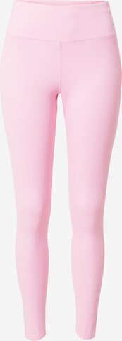 Juicy Couture Sport Skinny Παντελόνι φόρμας 'LORRAINE' σε ροζ: μπροστά