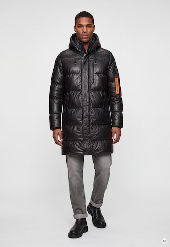 MILESTONE Weatherproof jacket 'MSPiero' in Black: front