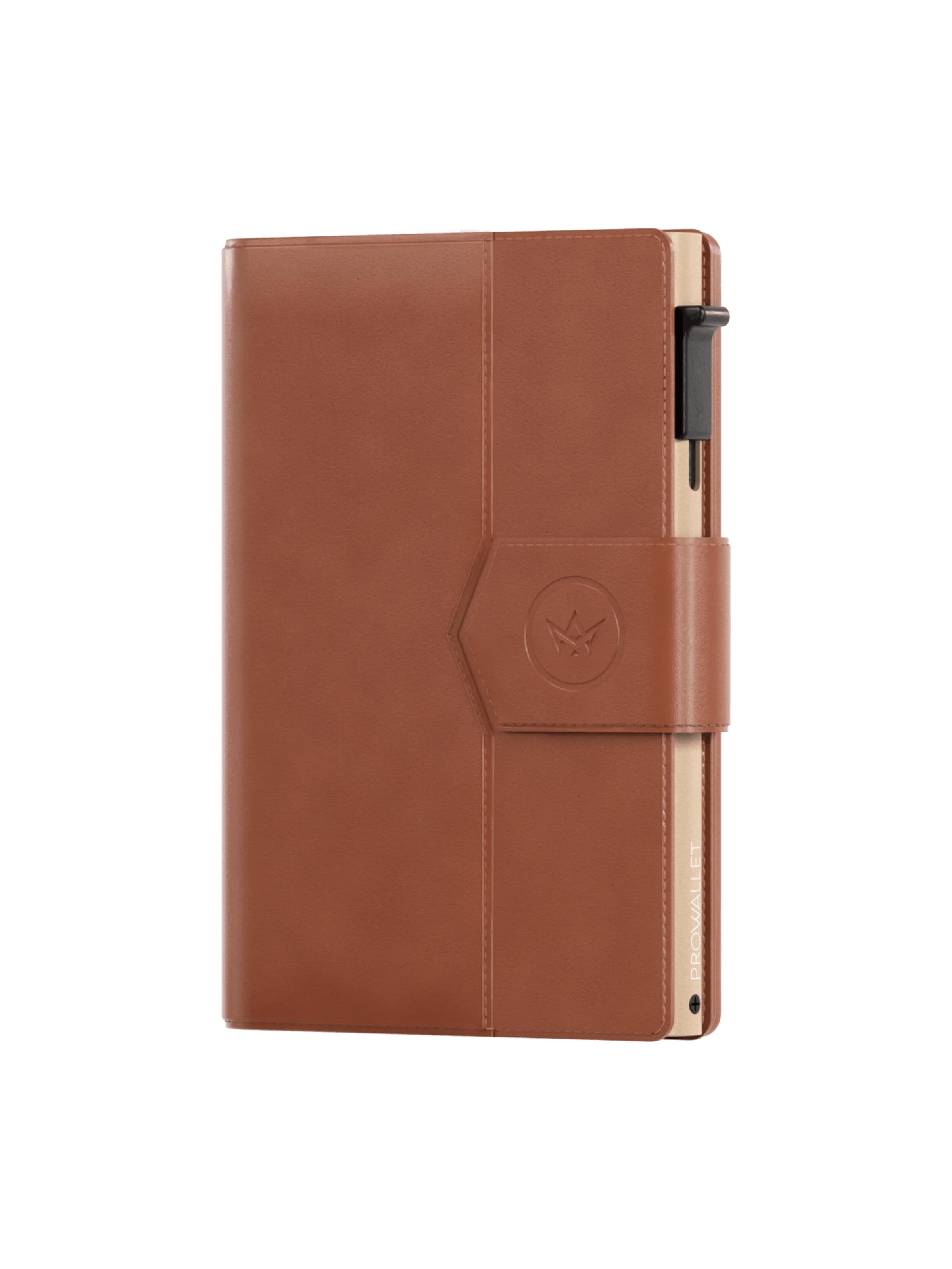 Prowallet Wallet 'Pasjeshouder Plus' in Brown