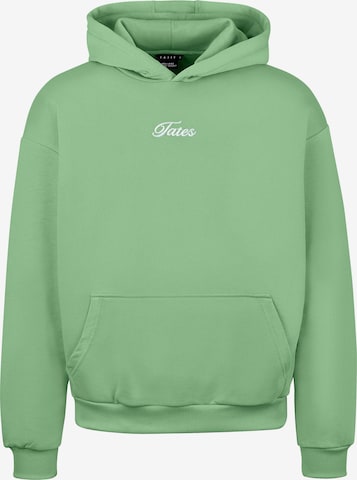 TATES Sweatshirt in Grün: Vorderseite