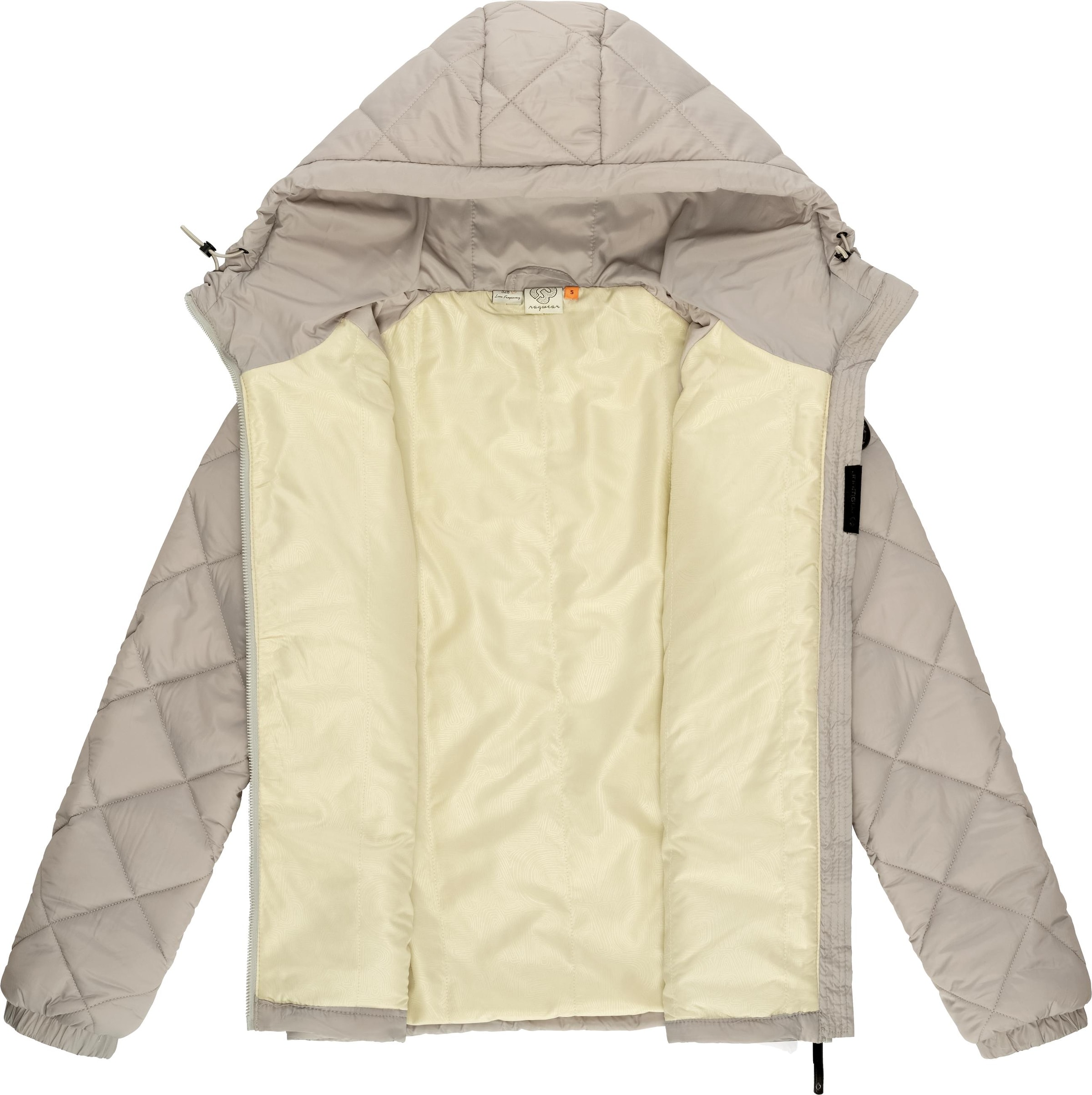 Ragwear Λειτουργική ζακέτα φλις 'Leeloo' σε μπεζ