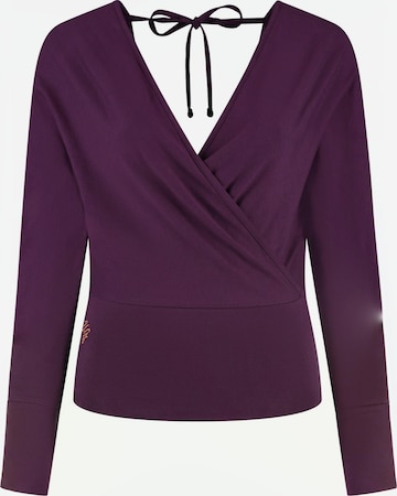Urban Goddess Yoga & Activewear Sporttop 'Ala Yoga' in Lila: Vorderseite