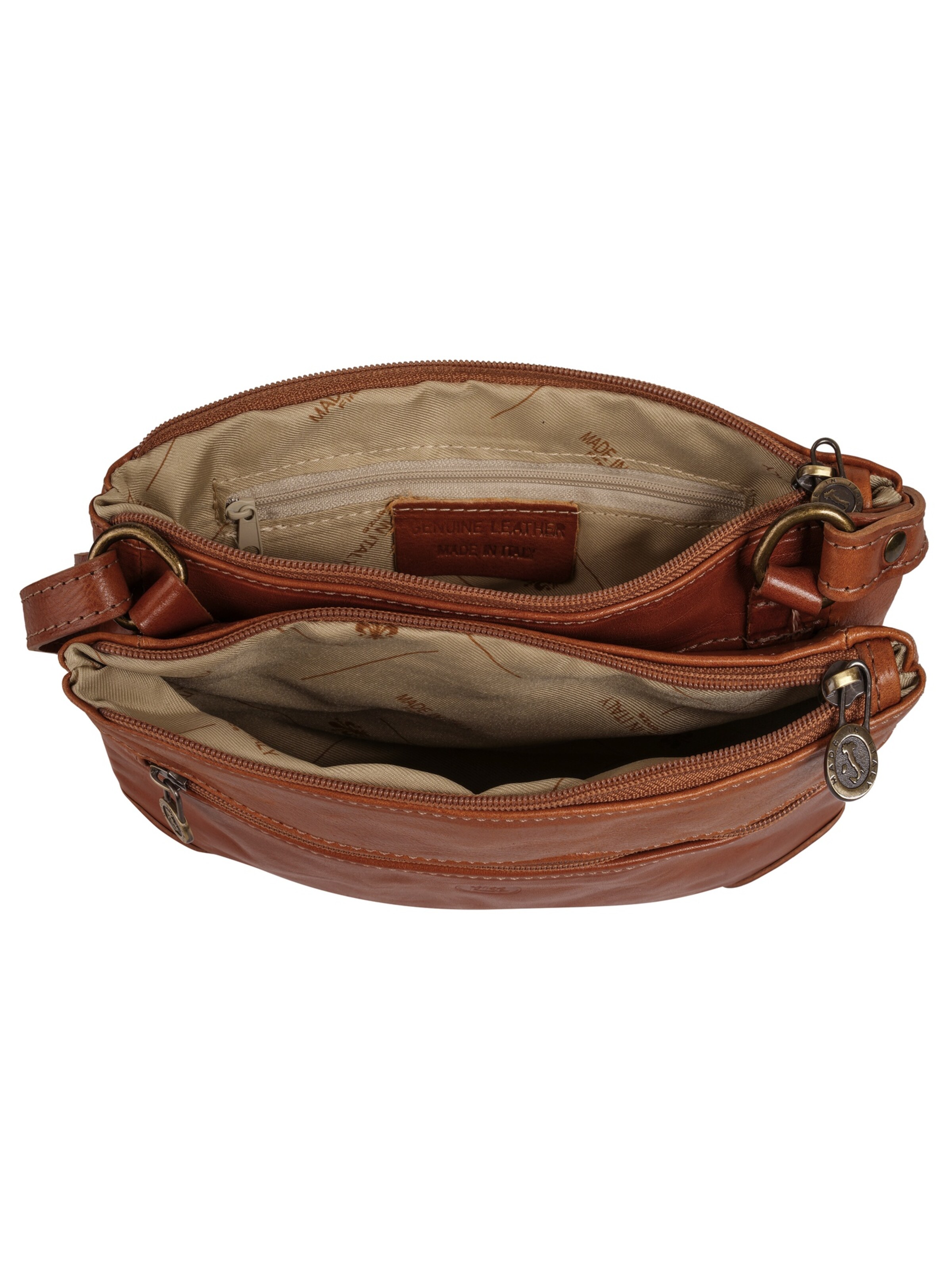 Sac à bandoulière piké en marron