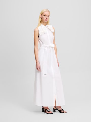 Karl Lagerfeld - Vestido en blanco