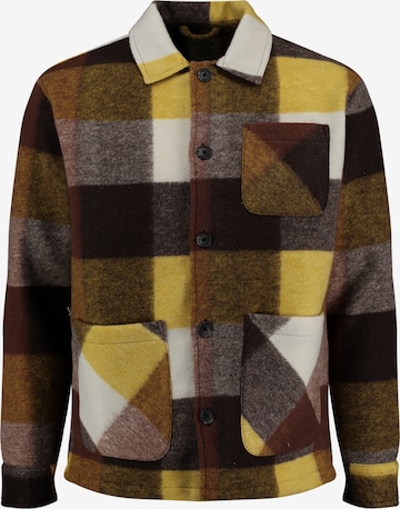 Key Largo Välikausitakki 'LOCARNO' värissä ruskea: etupuoli