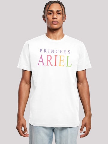 Maglietta 'Disney The Little Mermaid Ariel Graphic' di F4NT4STIC in bianco: frontale