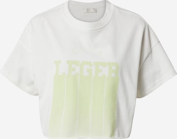 T-shirt 'Amy' LeGer by Lena Gercke en blanc : devant