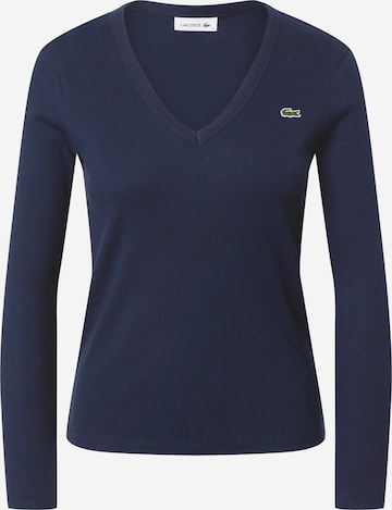 LACOSTE Shirt in Blauw: voorkant