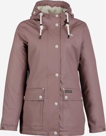 Schmuddelwedda Weatherproof jacket in Pink: front