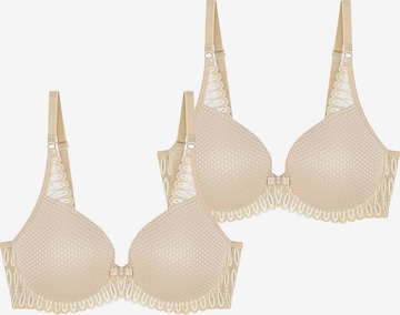 Invisible Soutien-gorge ' Aura Spotlight ' TRIUMPH en beige : devant