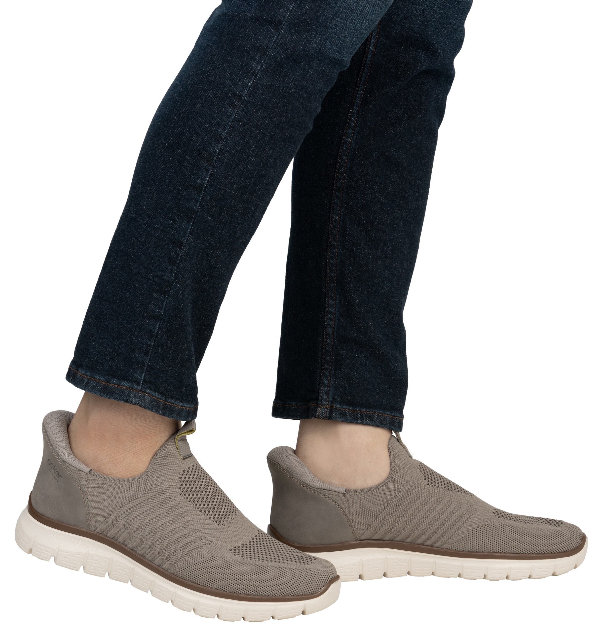 Rieker Slip-Ons in Beige