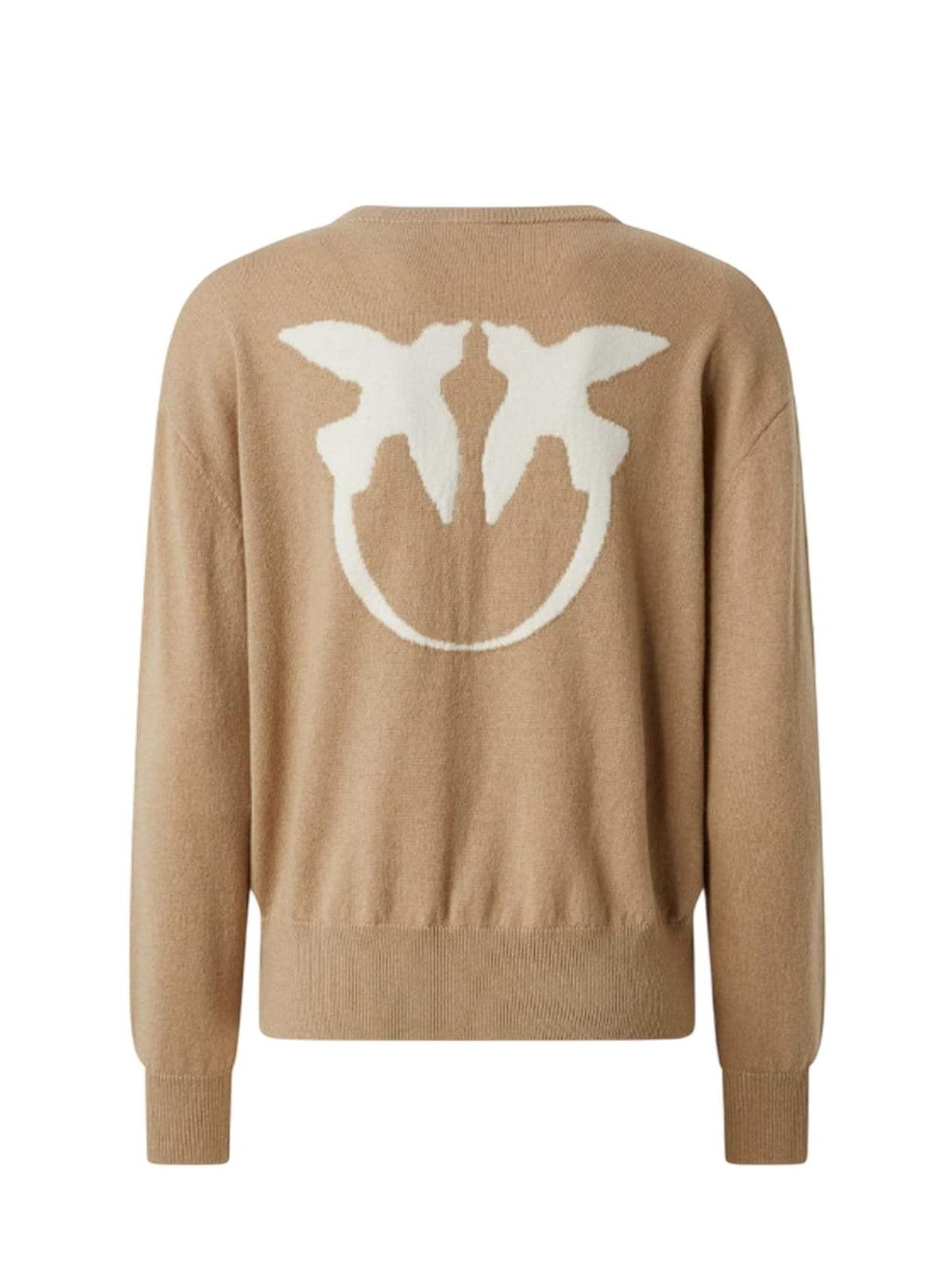 PINKO Sweatshirt in Beige
