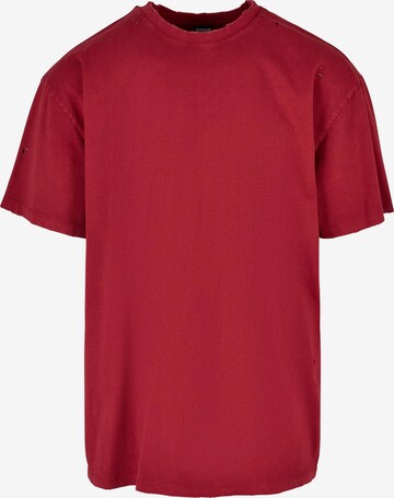 Urban Classics Shirt in Rood: voorkant